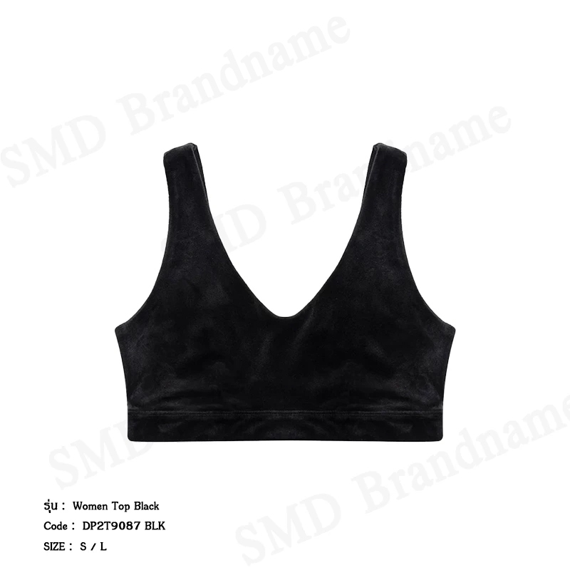 DKNY Sport สปอร์ตบราผู้หญิง รุ่น Women Top Black Code: DP2T9087 BLK