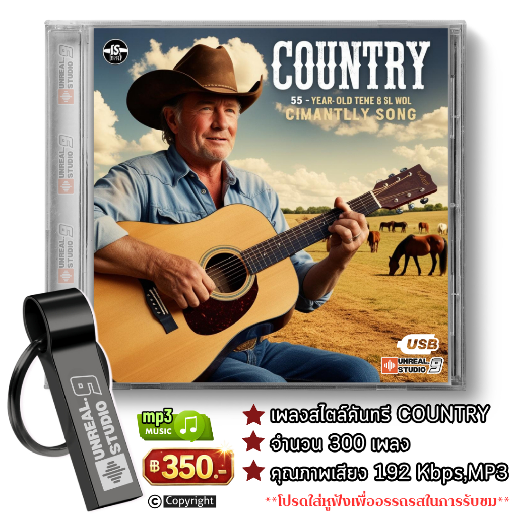 USB-Country Music สไตล์คันทรี Vol.1 (#2)