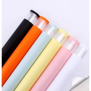 20PCS Flower Wrapping Paper กระดาษห่อดอกไม้กันน้ำ ขอบสีใส สำหรับห่อช่อดอกไม้ ของขวัญ งานจัดดอกไม้