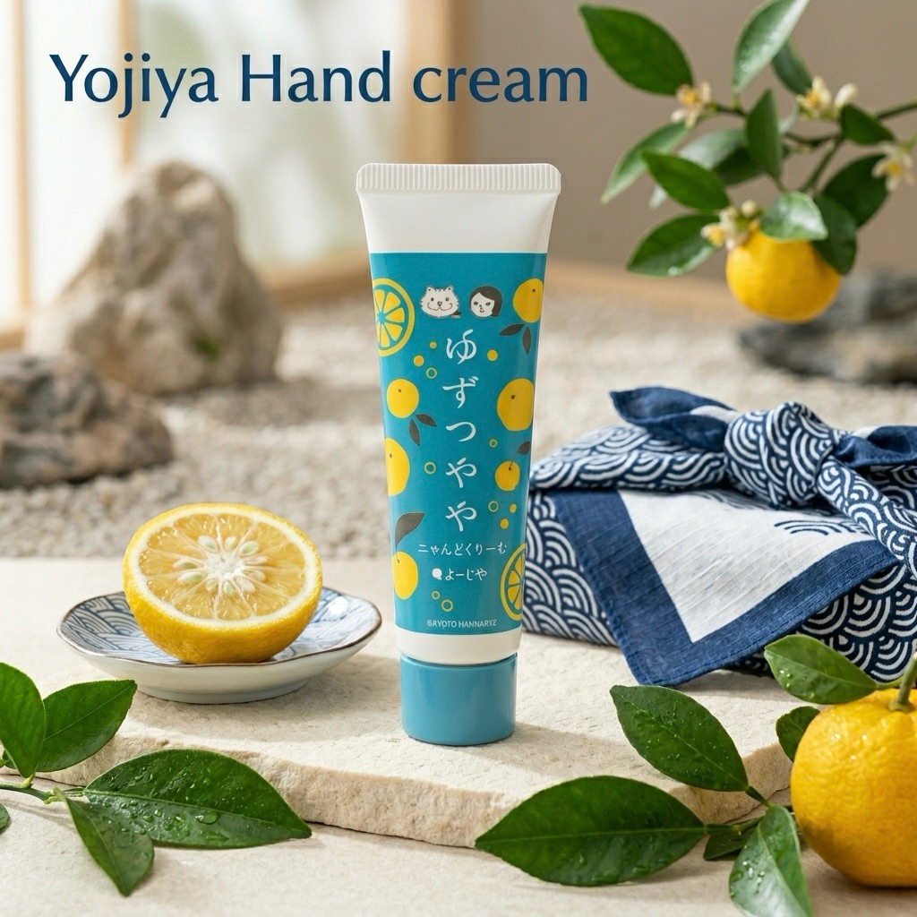 Yojiya Yuzu Hand Cream ระดับตำนานจากเกียวโต ชุ่มชื้น ซึมไว ไม่เหนียวเหนอะหนะ พร้อมกลิ่นหอมสดชื่นผ่อน