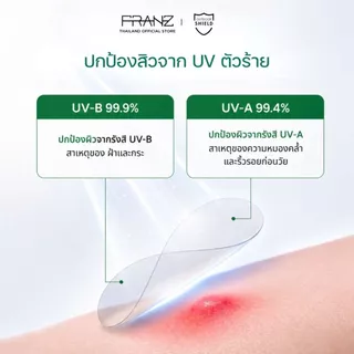 FRANZ Naked Spot Step3 Dark Spot แผ่นแปะสิวล่องหนกัน UV UPF50+ สำหรับรอยสิว (72ชิ้น)