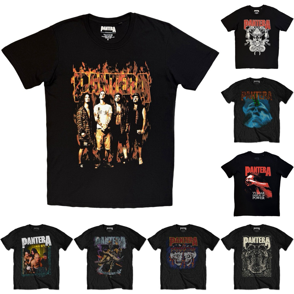 🇬🇧เปิด PREORDER เสื้อวง Pantera T-Shirt ลิขสิทธิ์ของแท้ UK 🤘🔥