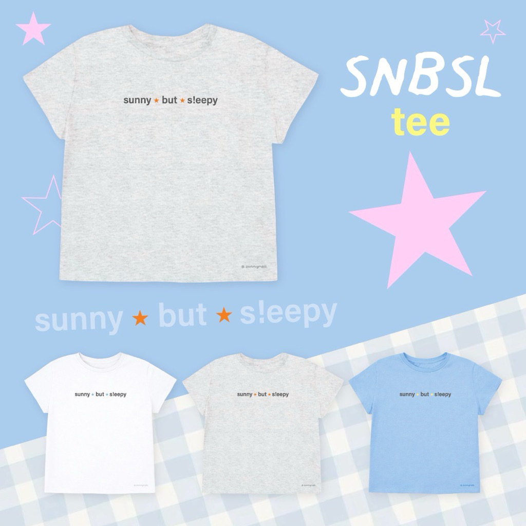 sunnyroll - SNBSL tee เสื้อทรง Baby tee