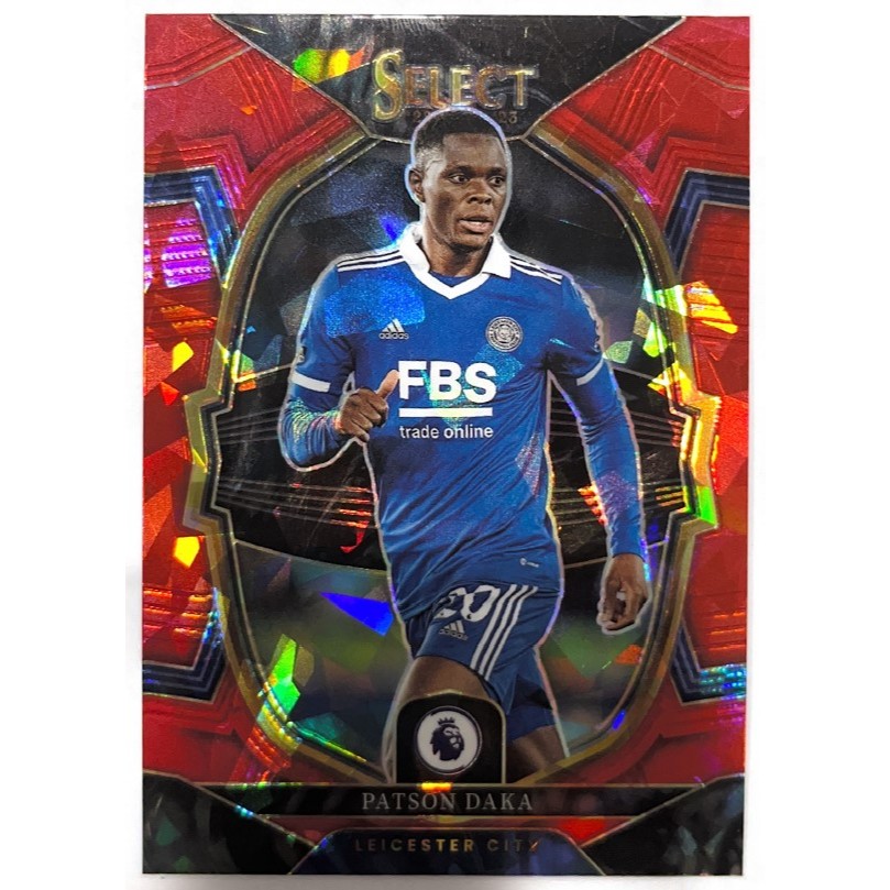 การ์ดฟุตบอลรวมทีม เลสเตอร์  Leicester City จากกล่อง Panini Select Premier League 2022-23