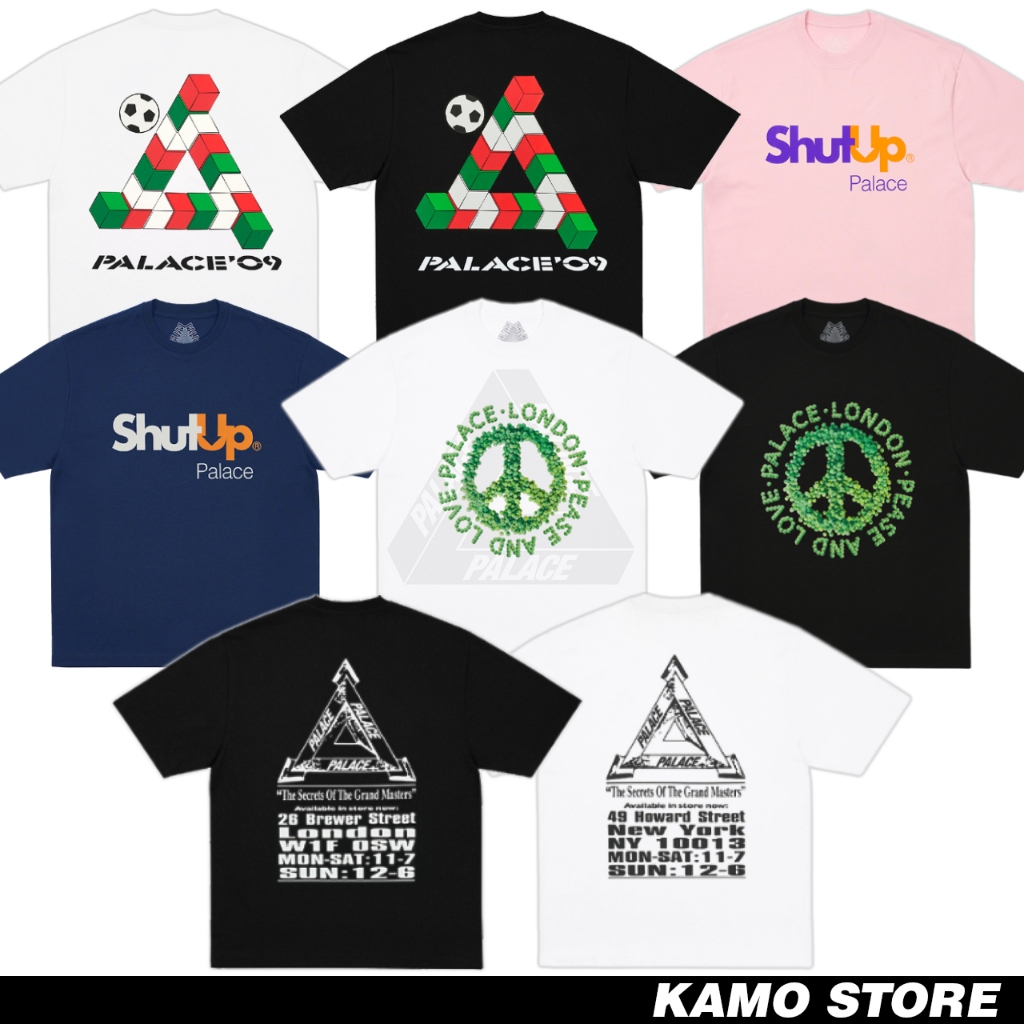 (พร้อมส่ง) เสื้อยืด PALACE T-Shirt : 5