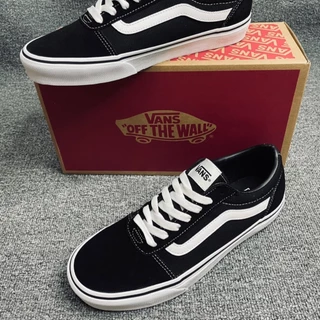 ✨ของแท้ 100%✨ Old Skool Black รองเท้าผ้าใบ ทรงคลาสสิค ใส่สบาย น้ำหนักเบา แมทช์ง่าย พร้อมส่ง