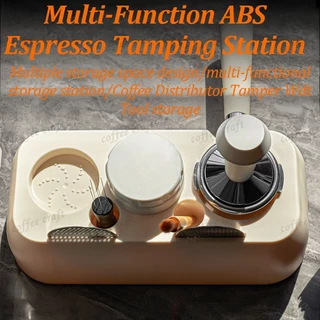 ABS Tamping Station Tamper Holder Tamping Base ฐานผู้ถืออุปกรณ์เสริมกาแฟอเนกประสงค์