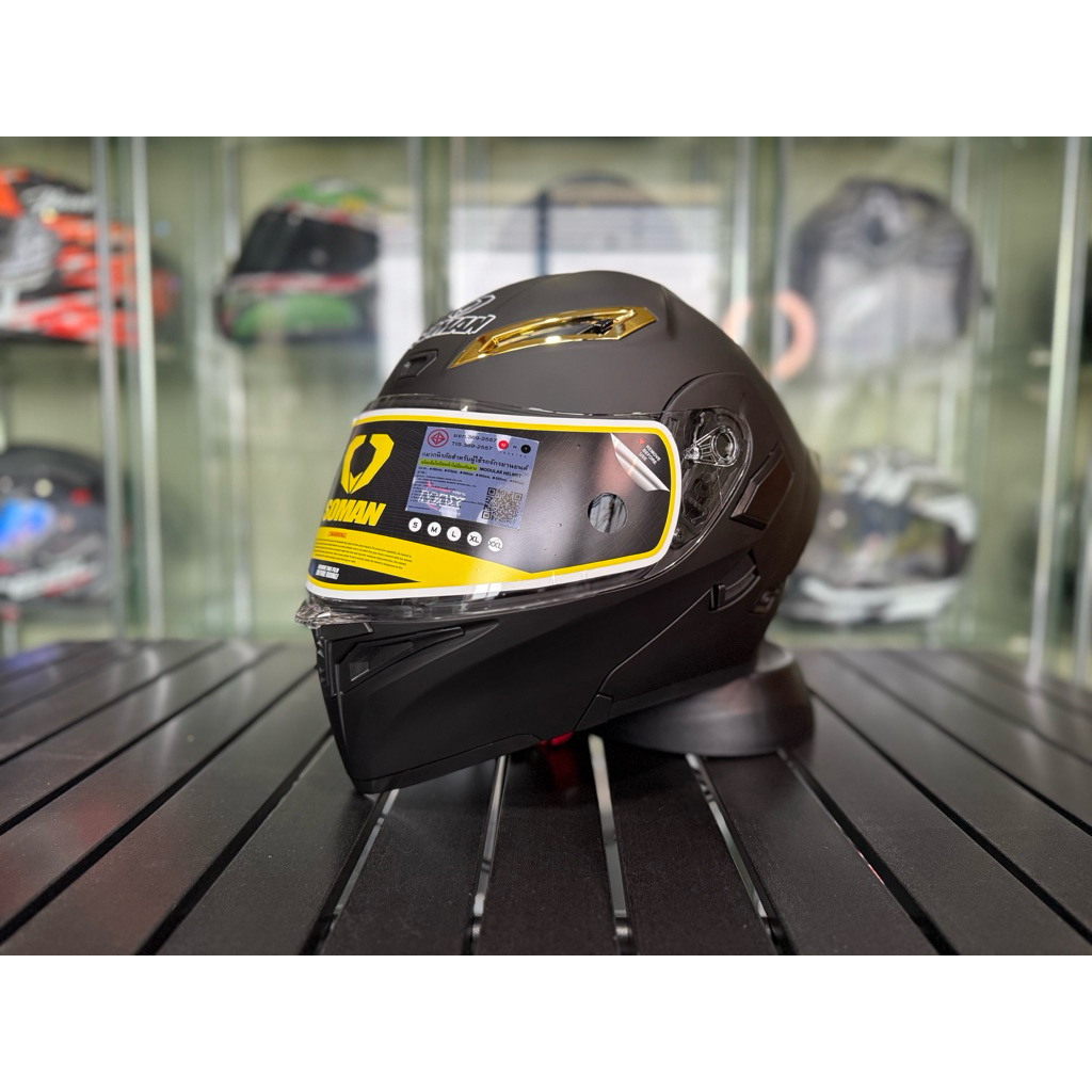 ⛑️Soman Sm955S MattBlack Size L⛑️