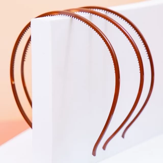 ที่คาดผมเกาหลี เส้นเล็ก [ความหนาหนา 0.3 cm] ปลายที่คาดผมเปิด ใส่สบาย ไม่บีบศีรษะ