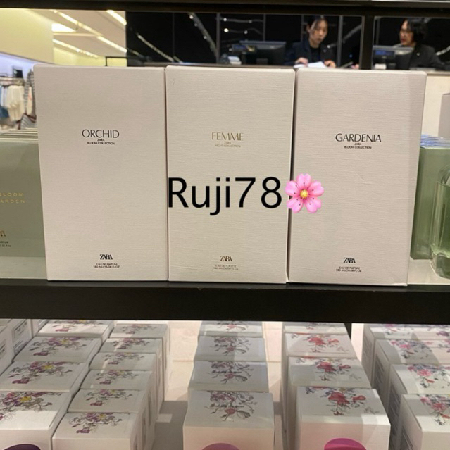 🌈น้ำหอมผู้หญิง zara size ใหญ่ 180 ml Orchid/Gardenia/ Femme มีหลายกลิ่น เลือกได้เลย