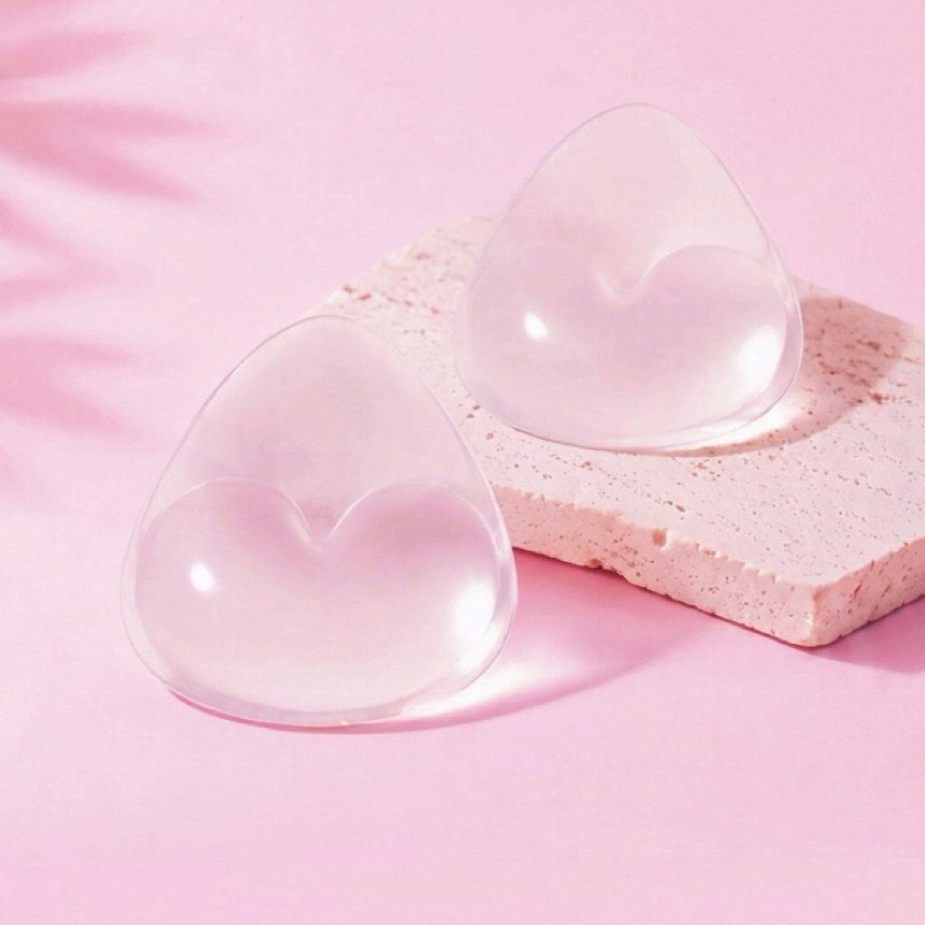 ซิลิโคนดันทรง BIKINI SILICONE INSERT ไร้กาว (เหมาะสำหรับใส่คู่กับชุดบิกินี) / บรรจุ 1 คู่