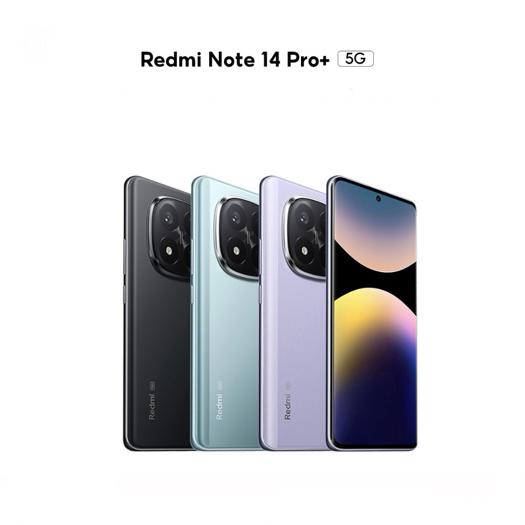 Redmi Note 14 Pro+ 5G 12/512GB เครื่องใหม่ศูนย์ไทย รับประกันศูนย์