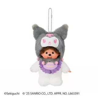 🌈🇯🇵 พร้อมส่งค่ะ! Monchhichi x Sanrio Kuromi My Melody พวงกุญแจ/ตุ๊กตาม่อนชิชิ ของใหม่ น่ารักน่าสะสม