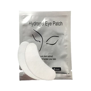 EYEPATCH 50คู่/แพ็ค อายแพดต่อขนตา ตัวU มีรอยฉีกพิเศษ แผ่นรองใต้ขณะต่อขนตา แผ่นรองตาต่อขนตา