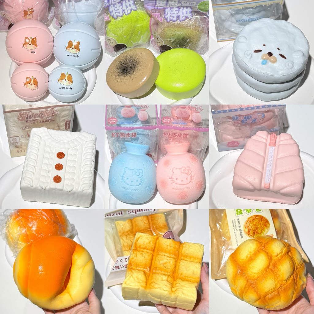 พร้อมส่ง‼️ สกุชชี่แท้ ‘ งานถูก ’ 🍪🥧รวมหลายแบรนด์ น่ารัก เนื้อดี กลิ่นหอม 📍อ่านรูป 2-3 ก่อนกด📍 | sss store
