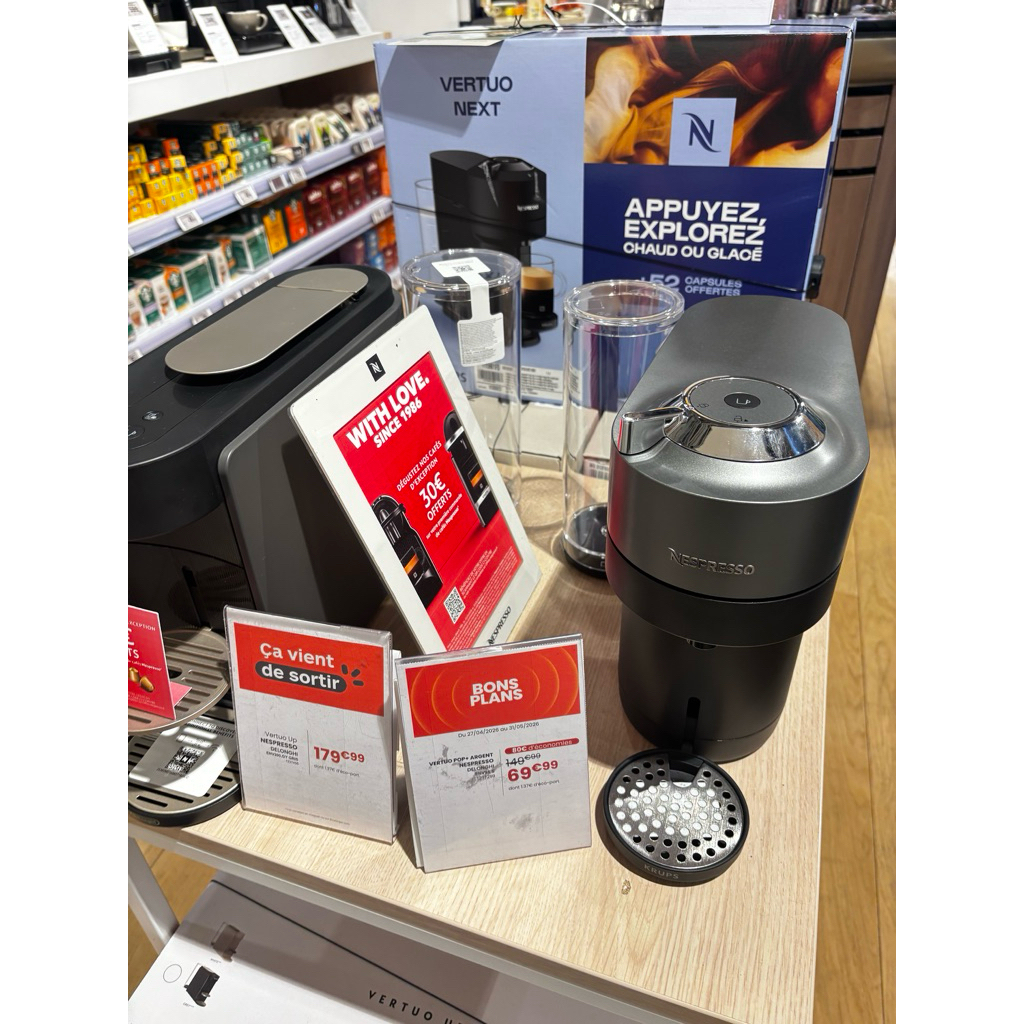 Nespresso vertuo pop+