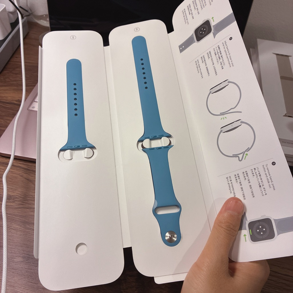 สายข้อมือใหม่แท้44/45/46/49สีฟ้า Northern Blue