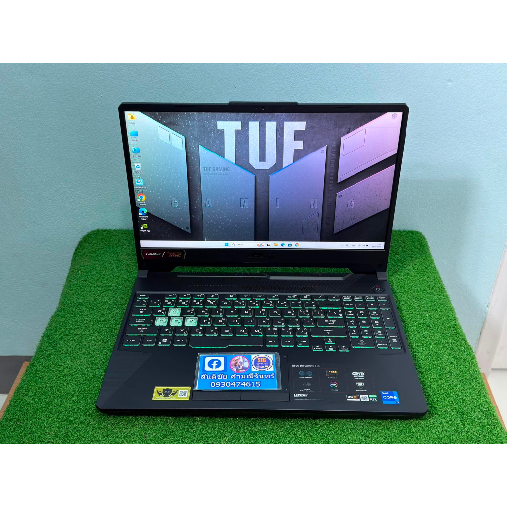 #Notebook #Gaming  #Asus #TUF #Gaming 💥 #RTX3050Ti & #I7 #GEN11 🏃‍♂️ราคานี้ให้ไว