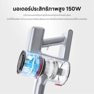 [New 2026] Airbot Supersonics 4.0 - เครื่องดูดฝุ่นไร้สาย ใช้งานได้ยาวนาน 40 นาที แรงดูดสูงสุด 20,000 Pa
