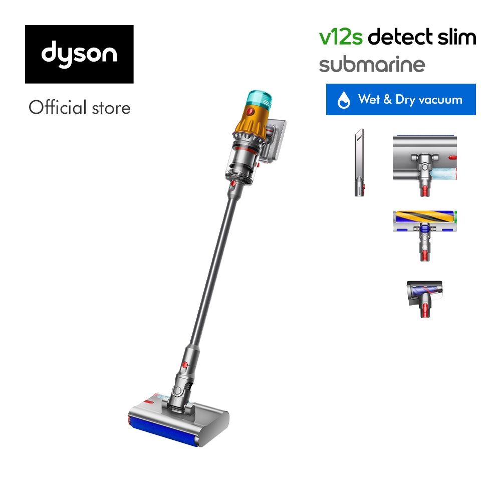 ไดสัน Dyson V12s Detect Slim Submarine เครื่องดูดฝุ่นไร้สาย