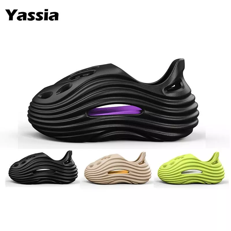 YASSIA Alien รองเท้าแตะผู้ชาย พื้นหนา ระบายอากาศ ดีไซน์ล้ำ
