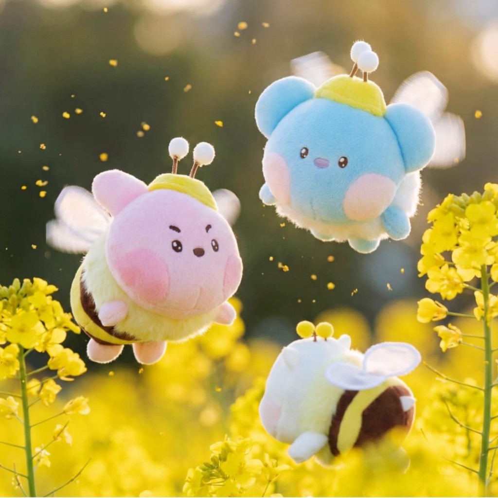 SEOULR | BT21 - HONEY BEE MINI MININI PLUSH KEYRING