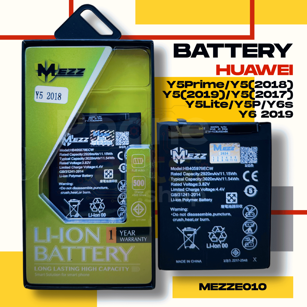 แบตเตอรี่ Battery Huawei Y5Prime/Y5(2018)/Y5(2019)/Y5(2017)/Y5Lite/Y5P/Y6s/Y6 2019