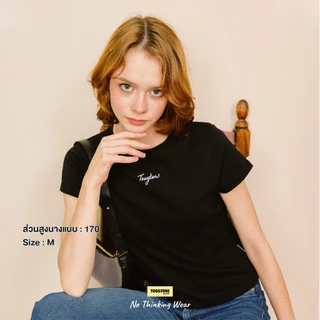 Toogtons ทุกตอนส์ เสื้อยืดผู้หญิง รุ่น Baby Soft Signature เสื้อยืด เสื้อ baby tee ผ้านุ่มใส่สบาย