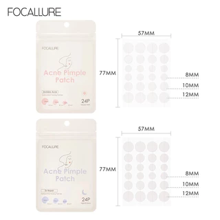 แผ่นแปะสิว FOCALLURE Acne Pimple Patch (24 ชิ้น / แผ่น) ดูดหัวสิว ปิดสิว