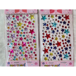 สั่งขั้นต่ำ 30บาทต่อออเดอร์ (ไม่รวมค่าส่ง)🍀 ดาว/หัวใจ/ดอกไม้รุ้งสุ่ม