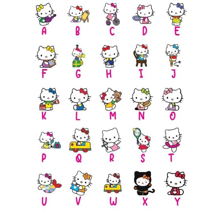 ตัวรีด ลายการ์ตูน คิตตี้ Hello Kitty สําหรับรีดผ้า DIY (2)