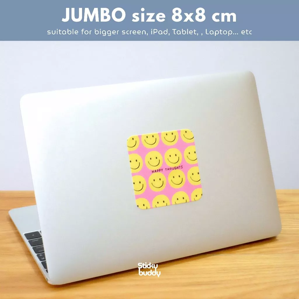ที่เช็ดหน้าจอแบบติดได้ StickyBuddy สำหรับมือถือ โน๊ตบุ๊ค Gadget เลนส์