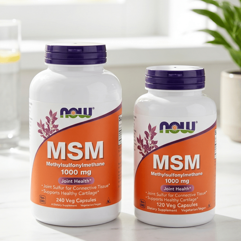 MSM 1,000 MG (120/240 Capsules) by NOW Foods