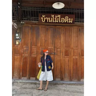 C859 - PAMMY SHIRT - เสื้อเชิ้ตผ้าฝ้ายเนื้อนุ่ม ดีเทลงานปักทั้งตัว (ส่งด่วน)
