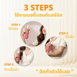 [ ISLAND DAWN + BLANCHE ] PARMAYARD BODY & HAIR MIST สเปรย์ระงับกลิ่นกายและเส้นผม ลดเหงื่อ เพิ่มความหอม