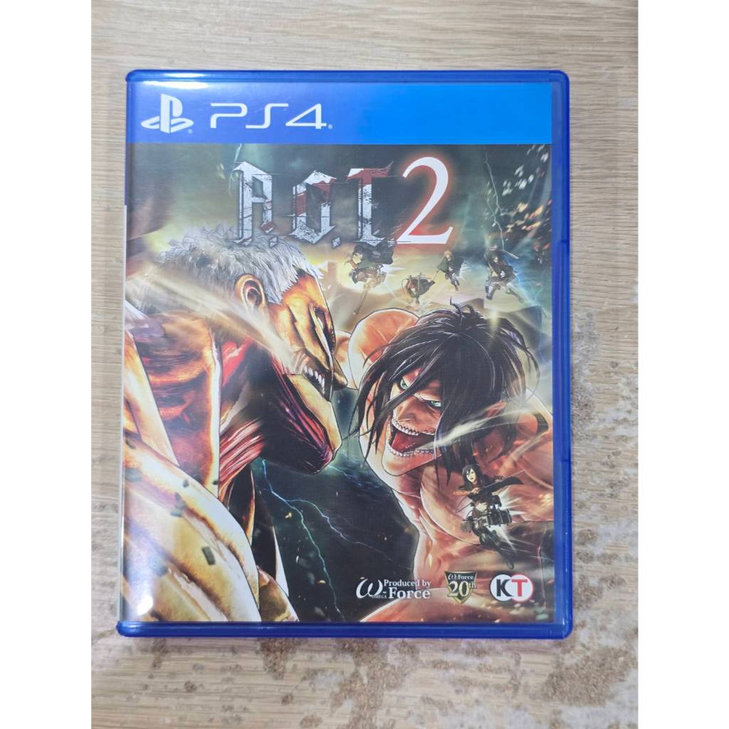 Ps4 A.O.T. 2 attack on titan 2 มือ2 Z3(Asia) ENG พร้อมส่ง