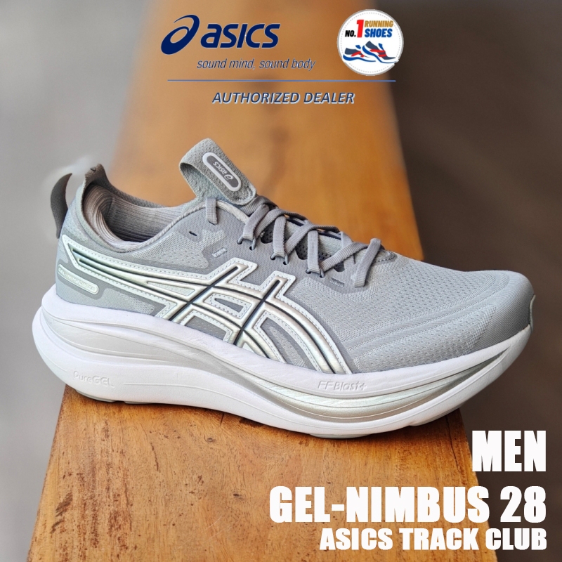 [✨SPECIAL] Asics รุ่น Nimbus 28 ATC 1011C222-020 สี PIEDMONT GREY/PURE SILVER ของเเท้ 100%