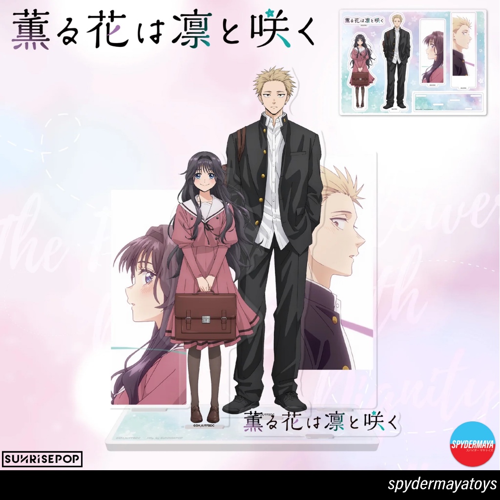[พร้อมส่ง] Acrylic Stand - Rintaro & Kaoruko - The Fragrant Flower Blooms with Dignity