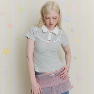 Nineties Design : Playful Polo เสื้อโปโล รุ่น Paper (ได้2ชิ้น)