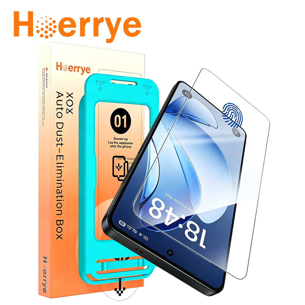 Hoerrye for Samsung S26Ultra ไร้พรมแดน ฟิล์ม ปลดล็อกด้วยลายนิ้วมือ กันแตก S25Ultra/S24Ultra กันรอย เต็มหน้าจอ ฟิล์มกระจก