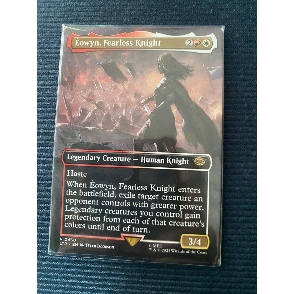 MtG Single Card: Eowyn, Fearless Knight  borderless          LTR       Rare