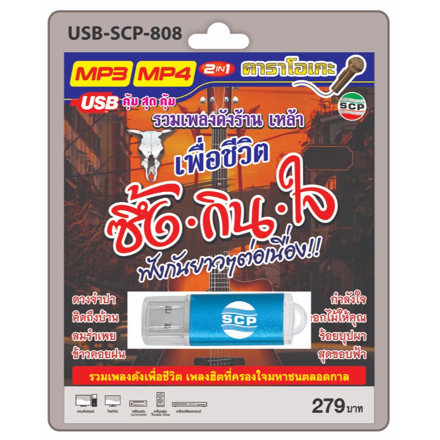 niidz (808) USB flashdrive karaoke รวมเพลงดังร้านเหล้าเพื่อชีวิต ซึ้งกินใจ ฟังยาวๆต่อเนื่อง