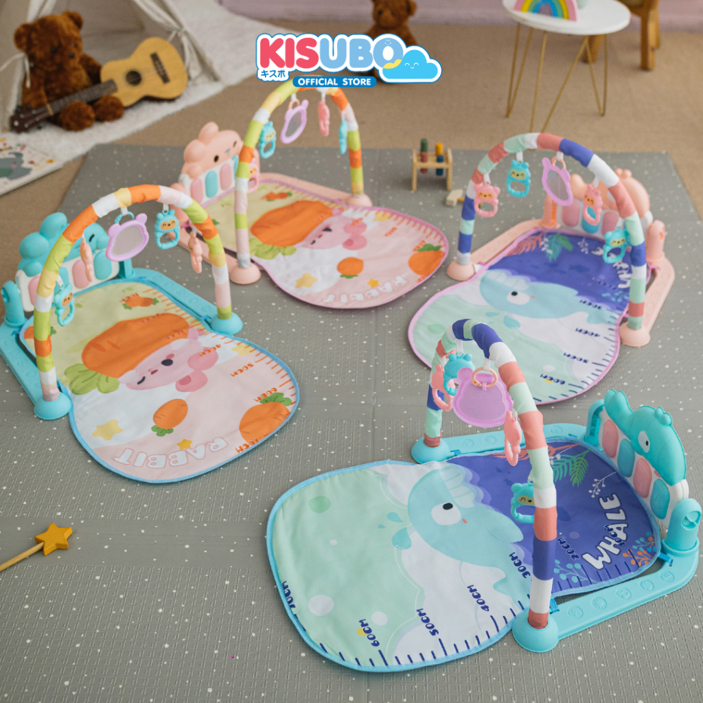 Kisubo Thailand เพลยิม เพลยิมเด็ก เพลยิมเปียโน เสริมพัฒนาการเด็ก ลายการ์ตูน