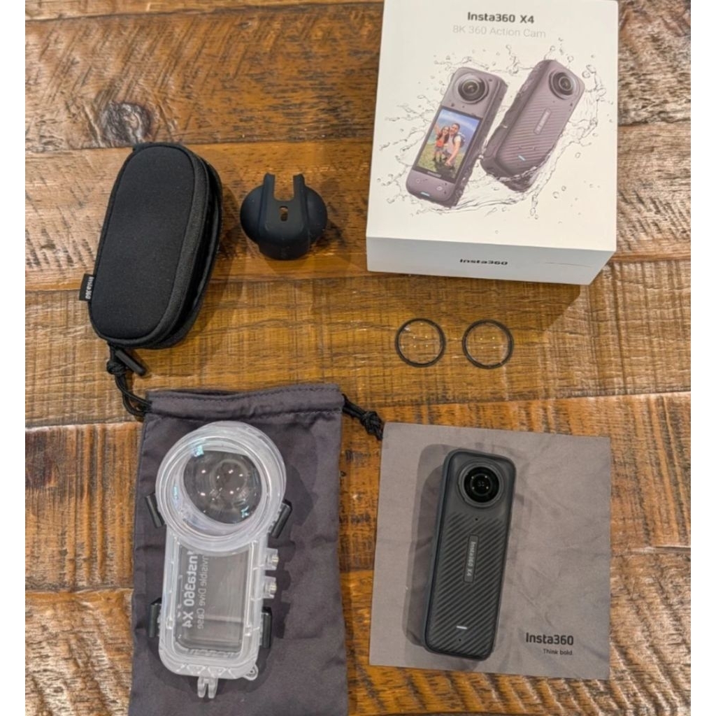 Insta360 X4 8K 360 Action Camera Bundle มือสอง