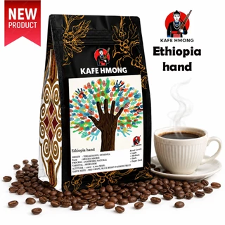 เมล็ดกาแฟคั่้ว Ethiopia hand เมล็ดกาแฟสด คั่วอ่อน กลาง เข้ม บอดี้สมดุลพอดี มีกลิ่นหอมของช็อกโกแลต