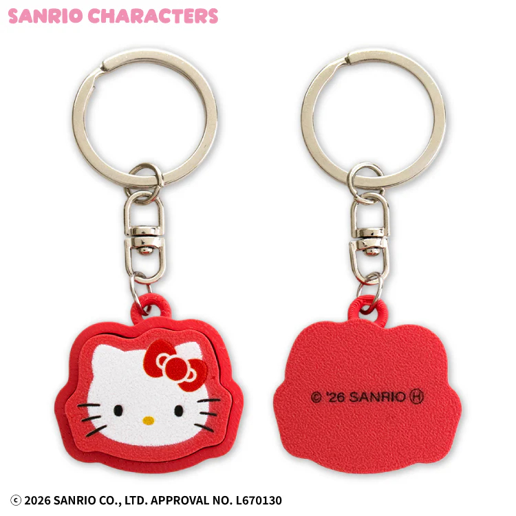พวงกุญแจเหล่านี้คือ Sanrio Characters Die-cut Key Top Holders (พวงกุญแจหัวตัวละครซานริโอแบบไดคัท) จา