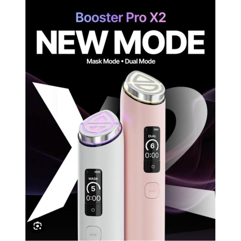 Medicube AGE-R BOOSTER PRO x2 เครื่องบำรุงผิวหน้า 6 เทคโนโลยีในเครื่องเดียว(พร้อมส่ง ร้านมีบริการส่งเคลมประกันบริษัท1ปี)