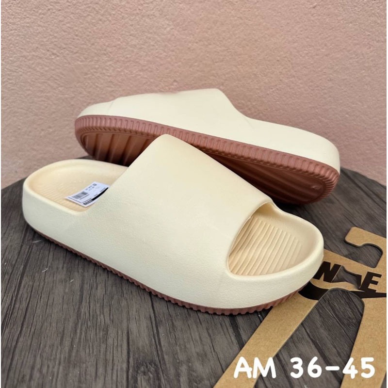 รองเท้าแตะ รองเท้าแบบสวม รองเท้า Karet นุ่มและทันสมัยรองเท้าแต รองเท้าแตะสําหรับผู้ชายและผู้หญิง