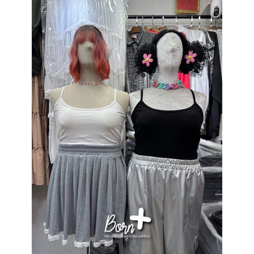 เสื้อสายเดี่ยวทรงสปอร์ตบราอก40-56นิ้ว