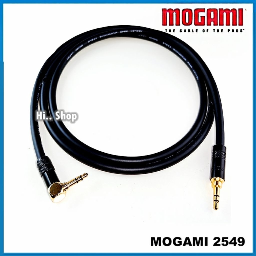 MOGAMI 2549 สาย AUX TRS3.5-TRS3.5  แจ็ค Neutrik Rean /Jiasound​